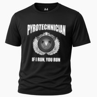 Pyrotechnician Funny 4th Of July Firework Tech Performance Shirt