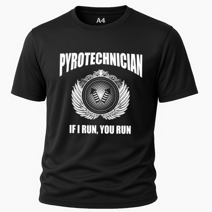 Pyrotechnician Funny 4th Of July Firework Tech Performance Shirt