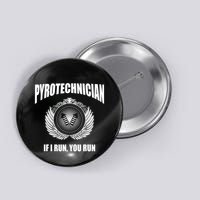Pyrotechnician Funny 4th Of July Firework Tech Button