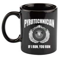Pyrotechnician Funny 4th Of July Firework Tech 11oz C Handle Ceramic Mug