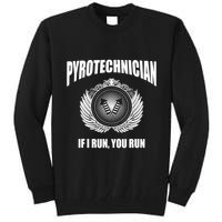 Pyrotechnician Funny 4th Of July Firework Tech Tall Sweatshirt