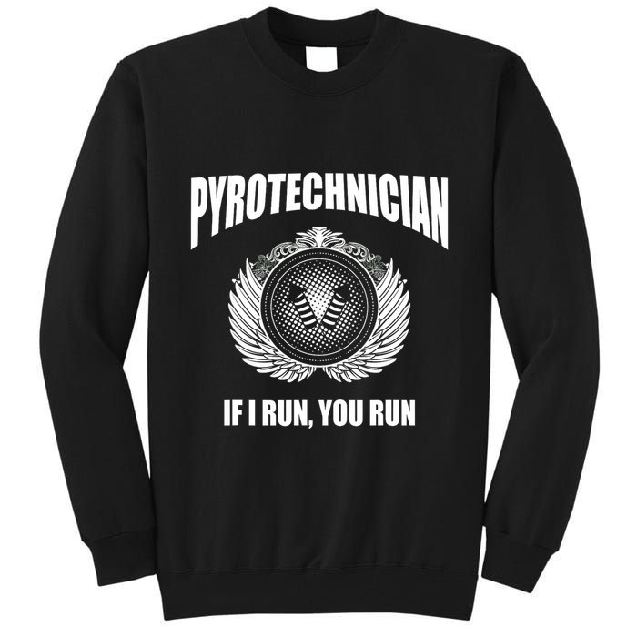Pyrotechnician Funny 4th Of July Firework Tech Tall Sweatshirt