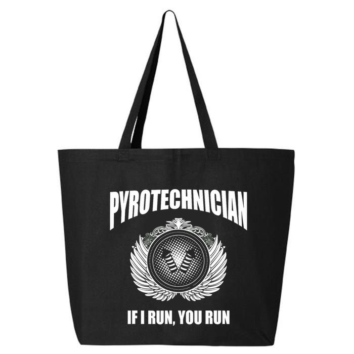 Pyrotechnician Funny 4th Of July Firework Tech 25L Jumbo Tote