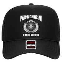 Pyrotechnician Funny 4th Of July Firework Tech Trucker Hat