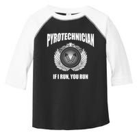 Pyrotechnician Funny 4th Of July Firework Tech Toddler Fine Jersey T-Shirt