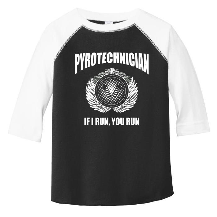 Pyrotechnician Funny 4th Of July Firework Tech Toddler Fine Jersey T-Shirt