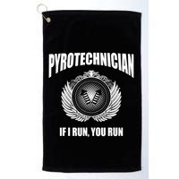 Pyrotechnician Funny 4th Of July Firework Tech Golf Towel