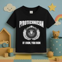 Pyrotechnician Funny 4th Of July Firework Tech Toddler T-Shirt