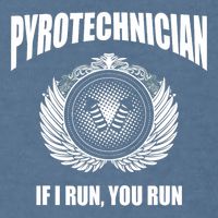 Pyrotechnician Funny 4th Of July Firework Tech Garment-Dyed Sweatshirt
