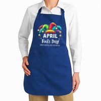 Pranks for April Fools Day Joke Lovers Full-Length Apron With Pockets