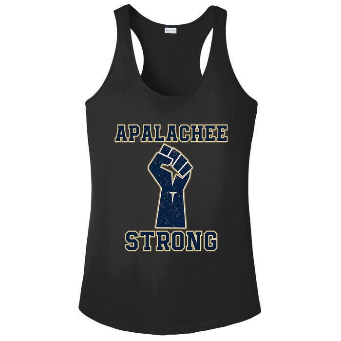 Pray For Apalachee High School Strong Ladies PosiCharge Competitor Racerback Tank