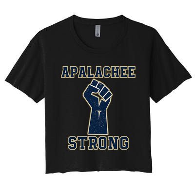 Pray For Apalachee High School Strong Women's Crop Top Tee