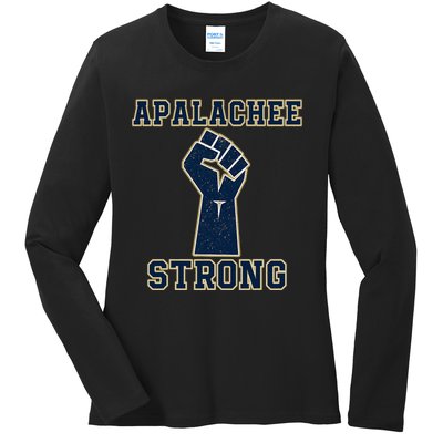 Pray For Apalachee High School Strong Ladies Long Sleeve Shirt