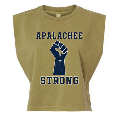 Pray For Apalachee High School Strong Garment-Dyed Women's Muscle Tee