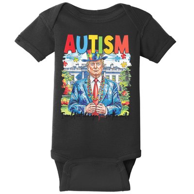 Perfect For Autism Day Support Baby Bodysuit