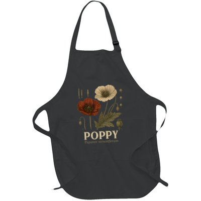 Poppy Floral Artwork Apron
