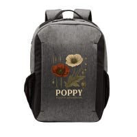 Poppy Floral Artwork Vector Backpack
