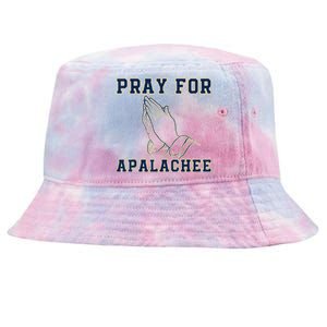 Pray For Apalachee Apalachee High School Strong Tie-Dyed Bucket Hat