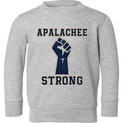 Pray For Apalachee High School Strong Toddler Sweatshirt