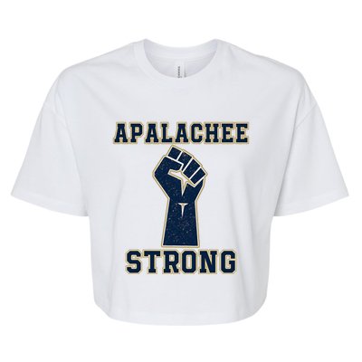 Pray For Apalachee High School Strong Bella+Canvas Jersey Crop Tee