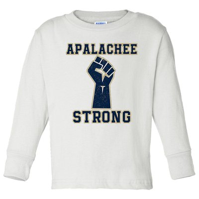 Pray For Apalachee High School Strong Toddler Long Sleeve Shirt