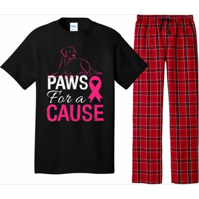 Paws For A Cause Breast Cancer Support Pajama Set