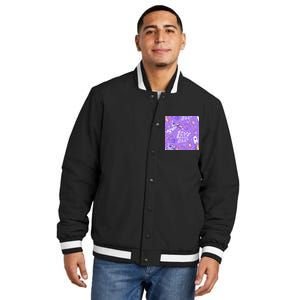 Pride Flag Astronaut Love For All Insulated Varsity Jacket