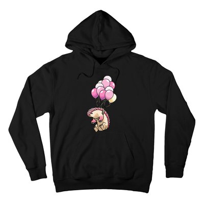 Pink Fairy Armadillo Pichiciego Funny Armadillo Hoodie