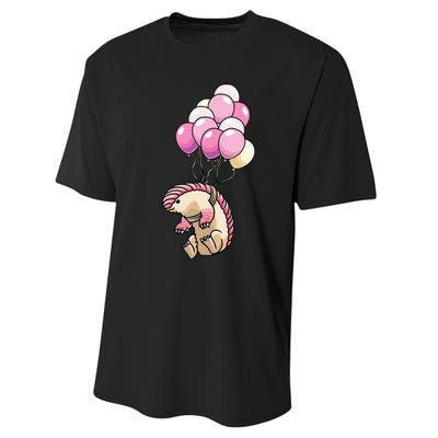 Pink Fairy Armadillo Pichiciego Funny Armadillo Performance Sprint T-Shirt