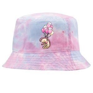 Pink Fairy Armadillo Pichiciego Funny Armadillo Tie-Dyed Bucket Hat