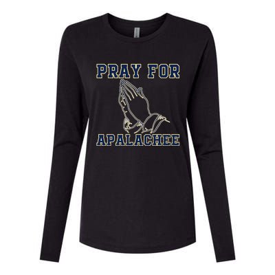 Pray For Apalachee Apalachee High School Strong Gift Womens Cotton Relaxed Long Sleeve T-Shirt