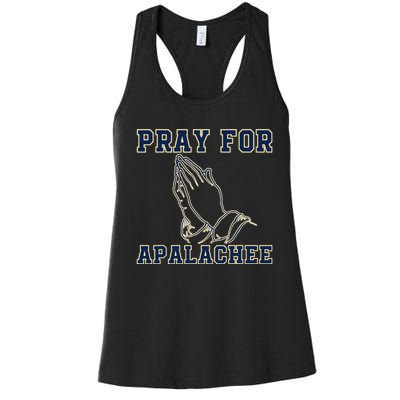 Pray For Apalachee Apalachee High School Strong Gift Women's Racerback Tank