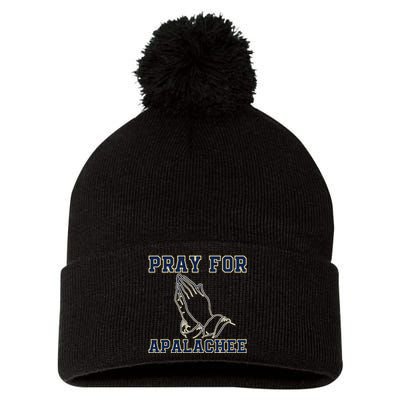 Pray For Apalachee Apalachee High School Strong Gift Pom Pom 12in Knit Beanie