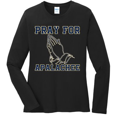 Pray For Apalachee Apalachee High School Strong Gift Ladies Long Sleeve Shirt