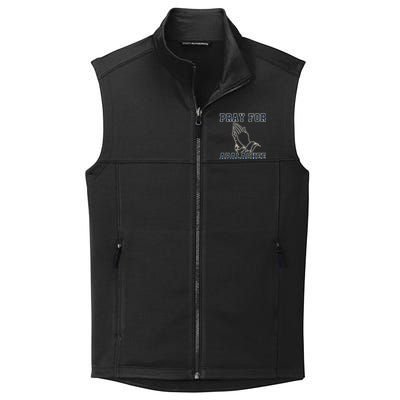 Pray For Apalachee Apalachee High School Strong Gift Collective Smooth Fleece Vest