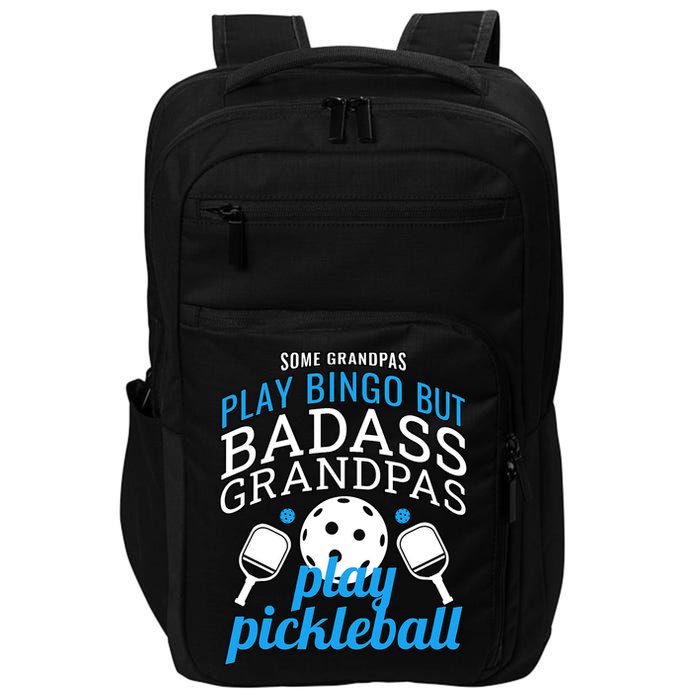 Pickleball Funny Ace Dink Serve KC Kitchen Funny Coffee Wine Impact Tech Backpack