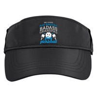 Pickleball Funny Ace Dink Serve KC Kitchen Funny Coffee Wine Adult Drive Performance Visor