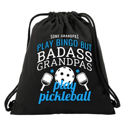 Pickleball Funny Ace Dink Serve KC Kitchen Funny Coffee Wine Drawstring Bag