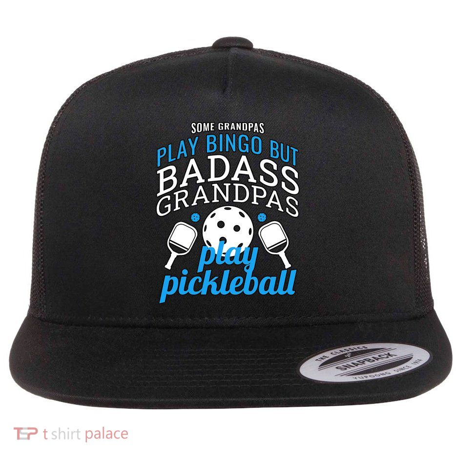 Pickleball Funny Ace Dink Serve KC Kitchen Funny Coffee Wine Flatbill Hat