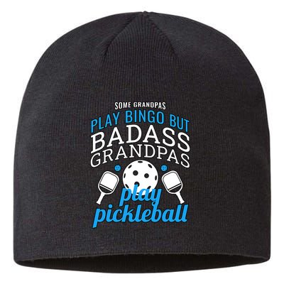 Pickleball Funny Ace Dink Serve KC Kitchen Funny Coffee Wine Sustainable Beanie