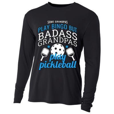 Pickleball Funny Ace Dink Serve KC Kitchen Funny Coffee Wine Cooling Performance Long Sleeve Crew