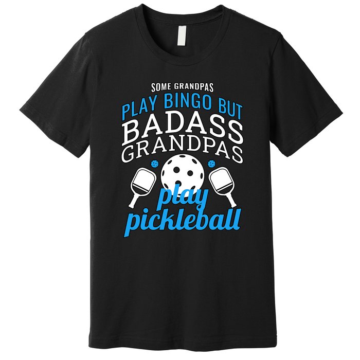 Pickleball Funny Ace Dink Serve KC Kitchen Funny Coffee Wine Premium T-Shirt