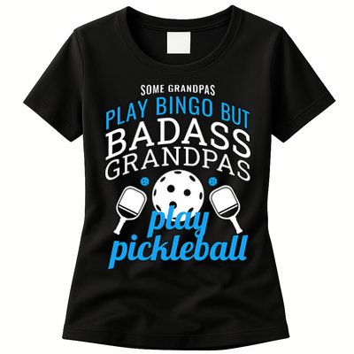 Pickleball Funny Ace Dink Serve KC Kitchen Funny Coffee Wine Womens T-Shirt
