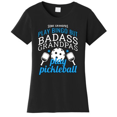 Pickleball Funny Ace Dink Serve KC Kitchen Funny Coffee Wine Women's T-Shirt