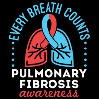 Pulmonary Fibrosis Awareness Every Breath Counts  Cooling Performance Crew T-Shirt