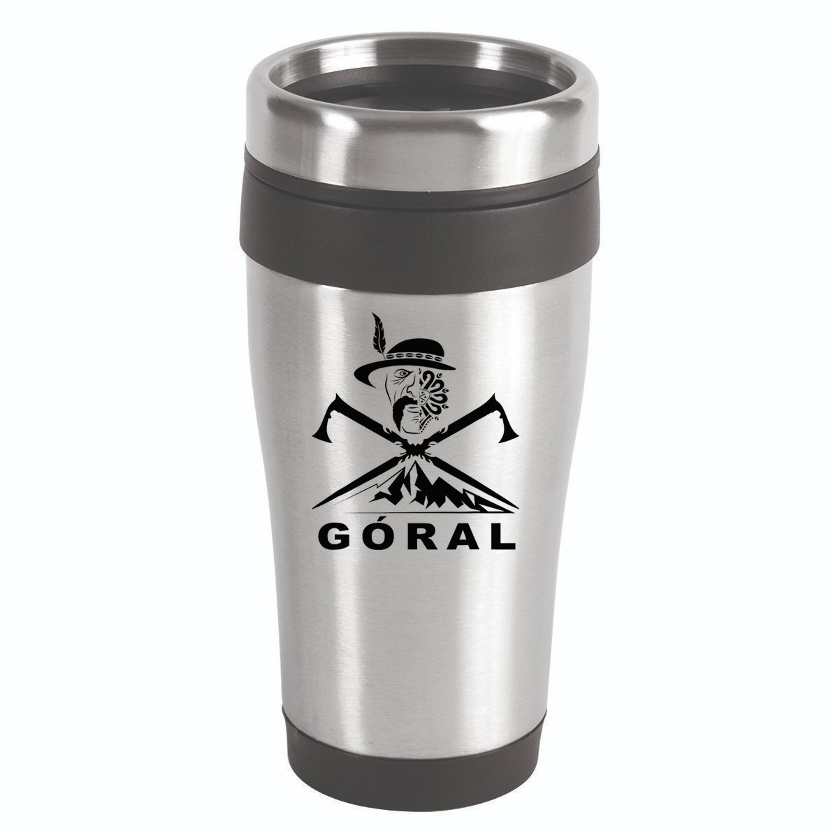 Polish Folk Art Goral Polish Highlander Polski Goral 16oz Travel Tumbler