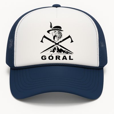 Polish Folk Art Goral Polish Highlander Polski Goral Trucker Hat