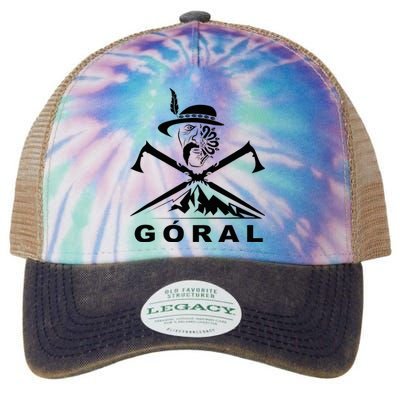 Polish Folk Art Goral Polish Highlander Polski Goral Legacy Tie Dye Trucker Hat