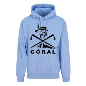 Polish Folk Art Goral Polish Highlander Polski Goral Unisex Surf Hoodie