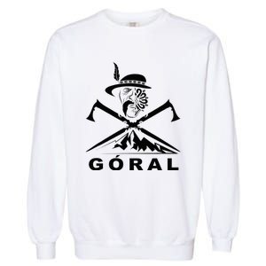 Polish Folk Art Goral Polish Highlander Polski Goral Garment-Dyed Sweatshirt